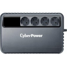 ИБП CYBERPOWER ИБП BU1000E {Line-Interactive, 1000VA/600W (4 EURO) 12В/5 Ач х 2}