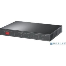 TP-LINK SMB TP-Link TL-SG1210PP Настольный коммутатор с 9 гигабитными портами (6 портов PoE+, 2 порта PoE++) и комбинированным гигабитным портом RJ45/SFP