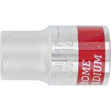 Головка торцевая MATRIX Головка торцевая, 12 мм, шестигранная, CrV, под квадрат 1/2, хромированная 13112