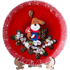 Тарелка декоративная LEFARD ТАРЕЛКА ДЕКОРАТИВНАЯ ДИАМЕТР=20 СМ. БЕЗ УПАКОВКИ (КОР=12ШТ 135-5250