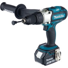 MAKITA Ударная дрель-шуруповерт DHP451RFE, 3Ач, с двумя аккумуляторами
