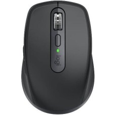 LOGITECH Мышь беспроводная MX Anywhere 3S, Bluetooth/Радио, оптическая, USB, USB-C, 8000dpi, графитовый [910-006935]