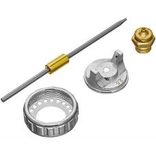 Ремкомплект MATRIX Ремкомплект для краскораспылителя 4 предмета: сопло 2,5 мм, игла, форсунка, зажим сопла 57393