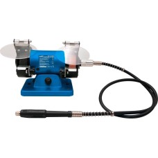 REDBO BG-75/180FS Станок точильный с гибким валом (75х20мм, 180Вт, 0-11000 об.мин, гибкий вал)