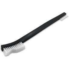 Автохимия DETAIL DT-0497 Двухсторонняя мини-щетка с белой щетиной Detail