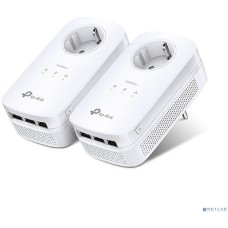TP-Link TL-PA8030P KIT AV1300 Комплект гигабитных Powerline-адаптеров со встроенной розеткой