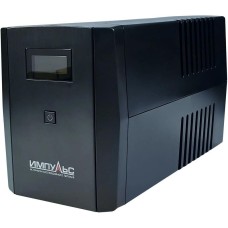 ИМПУЛЬС Источник бесперебойного питания Юниор Смарт 2200 1320Вт 2200ВА черный