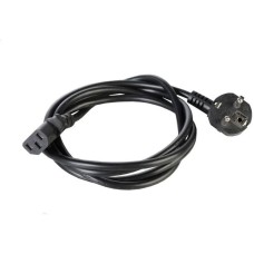REM Шнур питания R-10-CORD-C13-S-5 C13-Schuko проводник.:3x1мм2 5м 220В 10А (упак.:1шт) черный