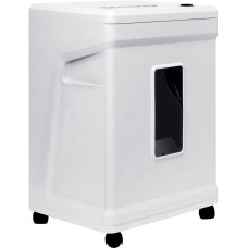 HELEOS Шредер УМ26-5 белый (секр.P-5) фрагменты 10лист. 26лтр. скрепки скобы пл.карты CD