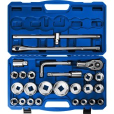 ЗУБР НКТ-26, 26 предм., (3/4″+1″), набор инструмента для крупногабаритной техники, Профессионал (27660-H26)