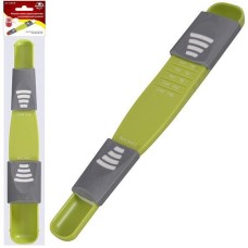 MULTIDOM Мерная ложка двухсторонняя с регулируемой шкалой. Длина 22см. VL80-98