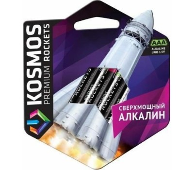 Элементы питания КОСМОС KOSLR03ROCKETS4BL