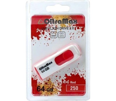 USB флэш-накопитель OLTRAMAX OM-64GB-250-красный