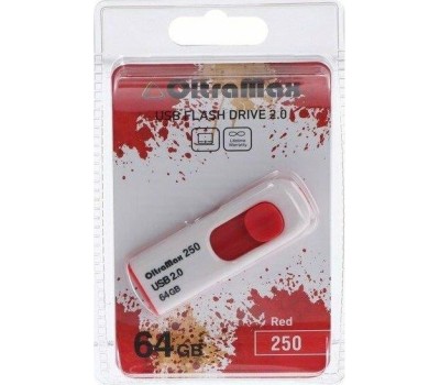 USB флэш-накопитель OLTRAMAX OM-64GB-250-красный