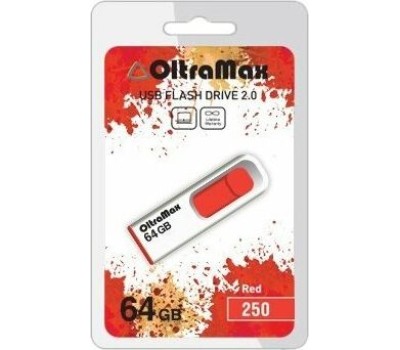 USB флэш-накопитель OLTRAMAX OM-64GB-250-красный