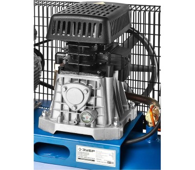 Компрессор ЗУБР ЗКПМ-360-50-Р-2.2 360 л/мин, 50 л рессивер, 2200 Вт, ременной