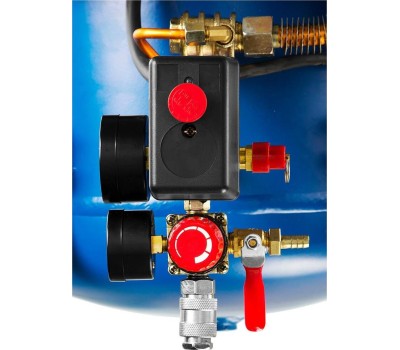 Компрессор ЗУБР ЗКПМ-360-50-Р-2.2 360 л/мин, 50 л рессивер, 2200 Вт, ременной