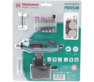 Дрель HAMMER MD050B 12В Дрель (мини) 262594