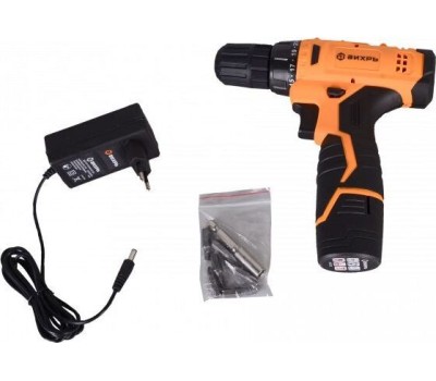 Аккумуляторная дрель-шуруповерт ВИХРЬ ДА-12Л-2