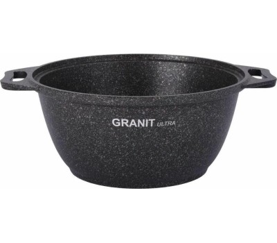 Кастрюля KUKMARA кго22а а/пр литая 2,0л стекл/кр Granit ultra original