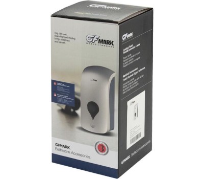 Дозатор пены GFMARK 656 Дозатор пены, пластик АБС, Белый Комбинированный, большой, с глазком, 1000 мл, ДхГхВ (117х117х245)