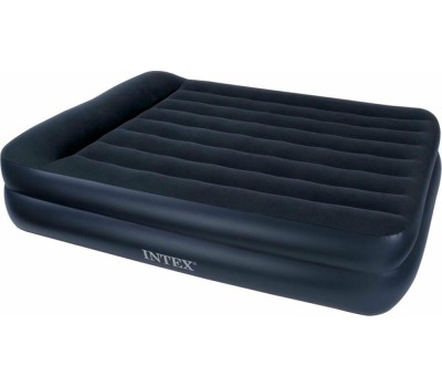 Матрас надувной INTEX Матрас надув.QUEEN PILLOW REST 152x203x42см(+встр.насос 220В) (в коробке) Арт. 64124NP