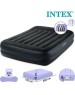 Матрас надувной INTEX Матрас надув.QUEEN PILLOW REST 152x203x42см(+встр.насос 220В) (в коробке) Арт. 64124NP
