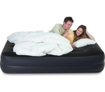 Матрас надувной INTEX Матрас надув.QUEEN PILLOW REST 152x203x42см(+встр.насос 220В) (в коробке) Арт. 64124NP
