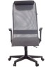 Кресло БЮРОКРАТ Кресло руководителя KB-8 темно-серый TW-04 TW-12 сетка с подголов. крестовина пластик