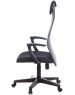 Кресло БЮРОКРАТ Кресло руководителя KB-8 темно-серый TW-04 TW-12 сетка с подголов. крестовина пластик