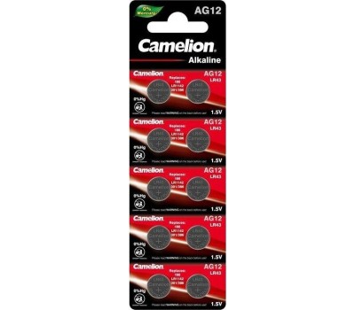 Элементы питания CAMELION (12820) AG12-BP10