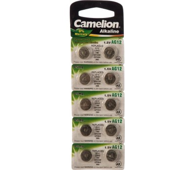 Элементы питания CAMELION (12820) AG12-BP10