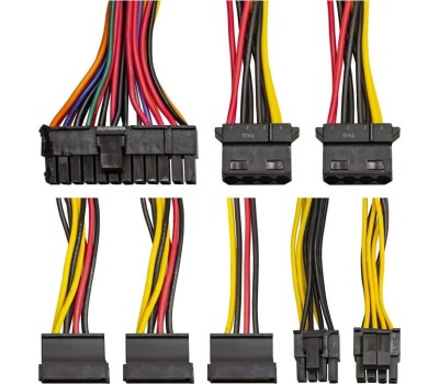 Блок питания Exegate ES282068RUS Блок питания 550W ExeGate Special UNS550, ATX, 12cm fan, 24p+4p, 6/8p PCI-E, 3*SATA, 2*IDE, FDD