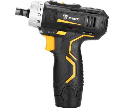 Дрель-шуруповерт DEKO GCD12DU3 Li-Ion со съемным патроном, 32 Нм, 1х1.5 Ач, з/у 063-4114
