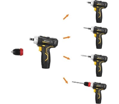 Дрель-шуруповерт DEKO GCD12DU3 Li-Ion со съемным патроном, 32 Нм, 1х1.5 Ач, з/у 063-4114