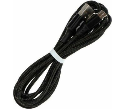 Кабель SMARTBUY (iK-22-S14b) S14 MicroUSB черный, 3 А, 2 м