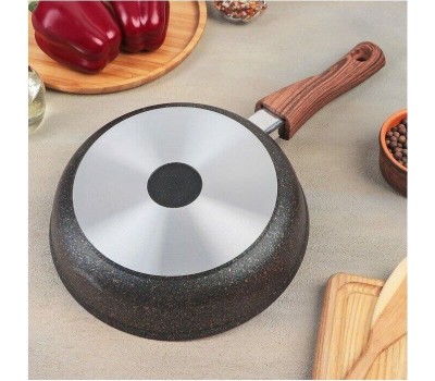 Сковорода KUKMARA сгг220а а/пр литая 22см Granit ultra blue