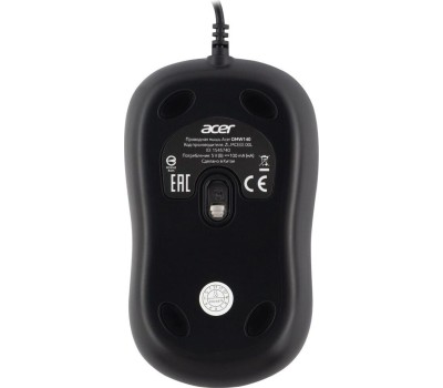 ACER Мышь OMW140 черный оптическая (1200dpi) USB (3but)