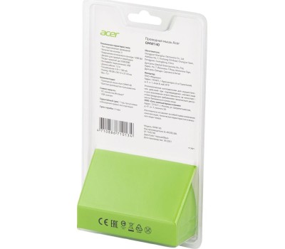 ACER Мышь OMW140 черный оптическая (1200dpi) USB (3but)