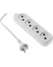 Сетевой удлинитель BURO BU-PSL4.3/W 3м (4 розетки) белый (пакет ПЭ)