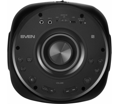 SVEN АС PS-770, черный (100 Вт, TWS, Bluetooth, FM, USB, microSD, LED-дисплей, 4400мА*ч)