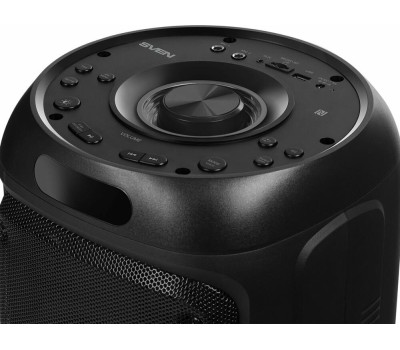 SVEN АС PS-770, черный (100 Вт, TWS, Bluetooth, FM, USB, microSD, LED-дисплей, 4400мА*ч)