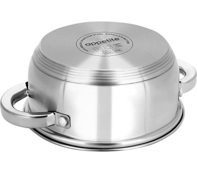Кастрюля APPETITE SH07113 Rondy нерж 1,0л