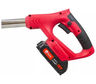 Триммер аккамуляторный EDON AGT-18 черный/красный 18В, 2аккум., 150мм