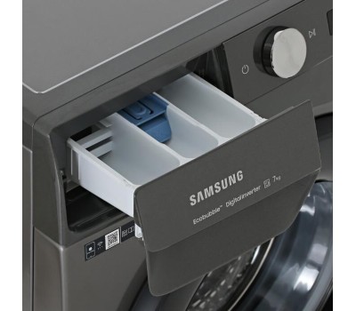 Стиральная машина Samsung WW70AG6S23ANLP кл.:A фронт. макс.:7кг серый инвертор