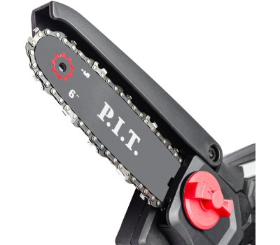 Пила цепная аккумуляторная P.I.T. Пила цепная аккум. мини PKE20H-150A SOLO (20В, шина 6