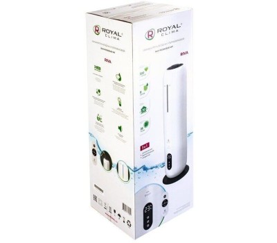 Увлажнитель воздуха ROYAL CLIMA RUH-RV300/8.0E-WT ультразвуковой, 8л, белый/черный