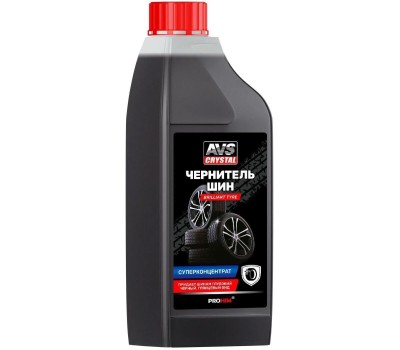 Автохимия AVS CRYSTAL Чернитель шин BRILLIANT TYRE 1:4-7 (суперконцентрат) 1 л AVS AVK-796