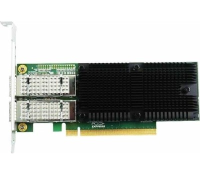Сетевой адаптер LR-LINK Сетевой адаптер LRES1014PF-2QSFP28 Intel E810 CAM2 PCI-E 4.0 x16 100GB 2 x QSFP28 E810-CQDA2