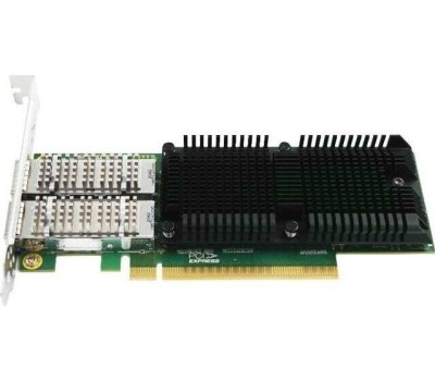 Сетевой адаптер LR-LINK Сетевой адаптер LRES1014PF-2QSFP28 Intel E810 CAM2 PCI-E 4.0 x16 100GB 2 x QSFP28 E810-CQDA2